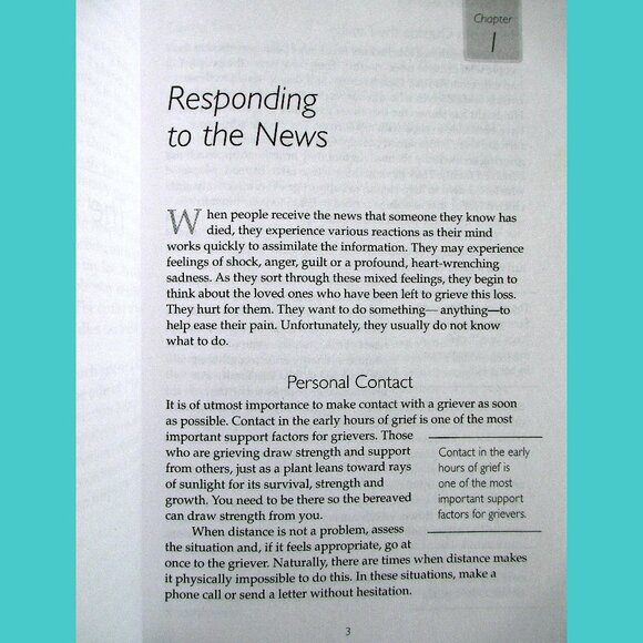 Book: How Can I Help? How to Support Someone Who Is Grieving, by June Cerza Kolf - Picture 3 of 11